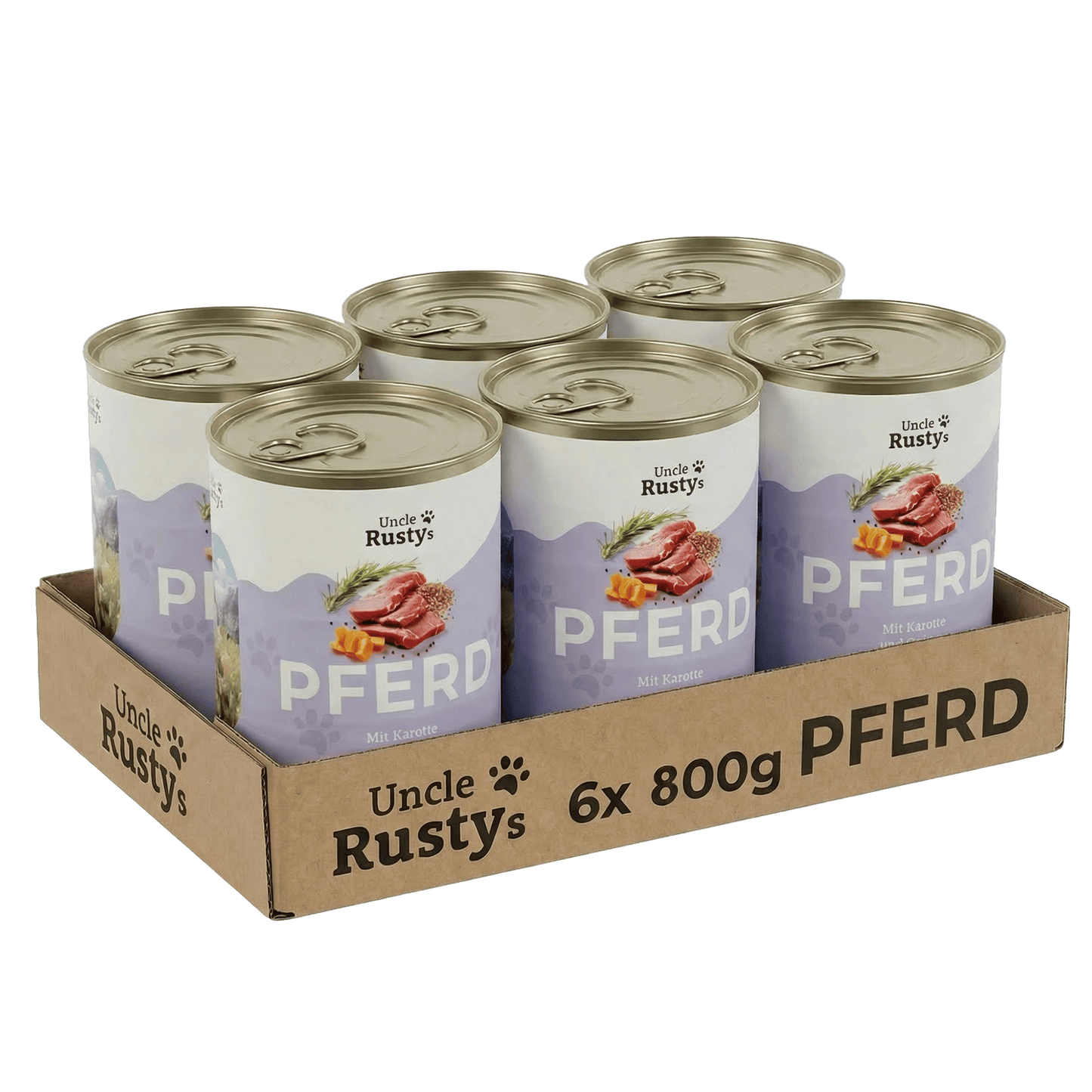 Pferd mit Karotte und Quinoa