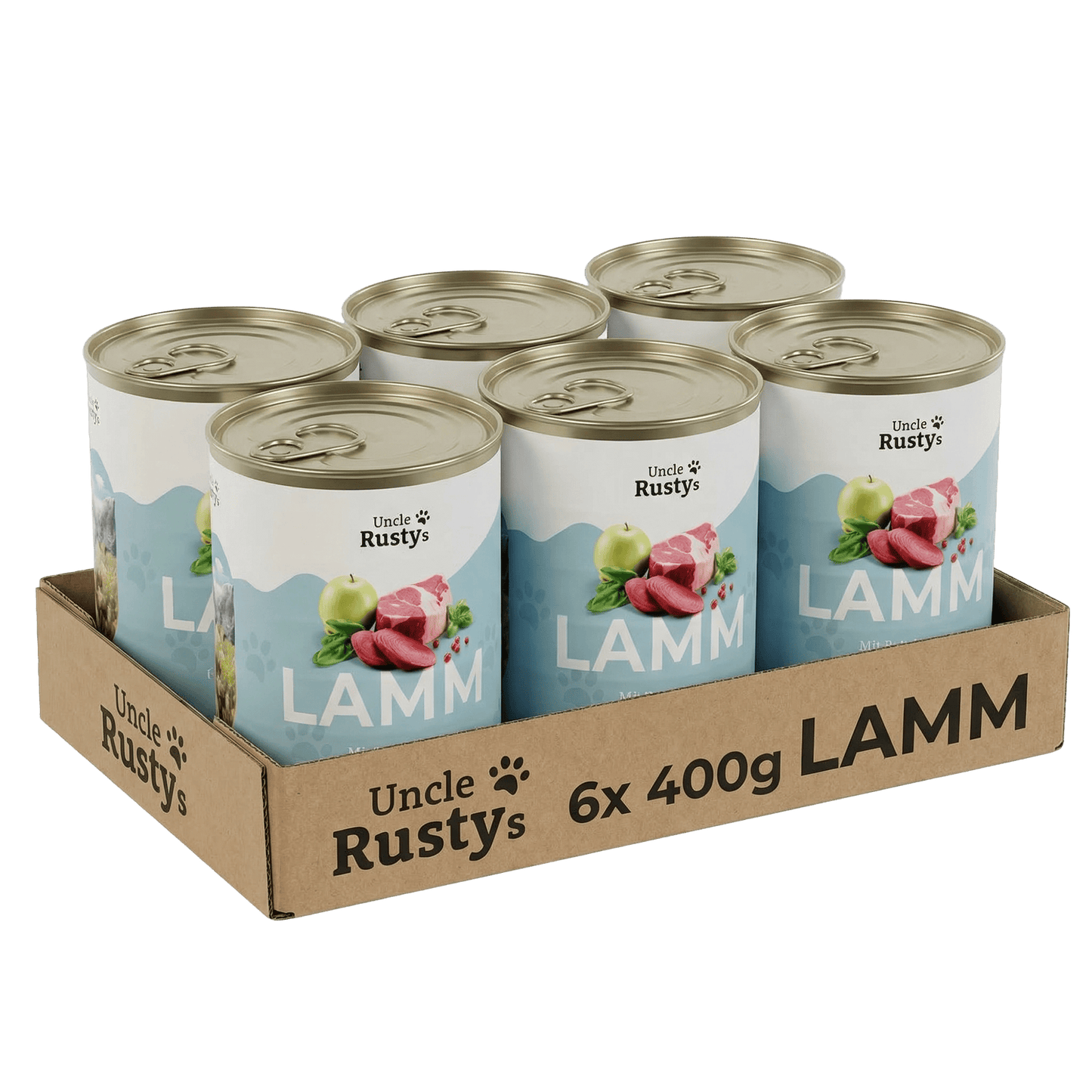 Lamm mit Rote Beete, Haferkleie und Apfel