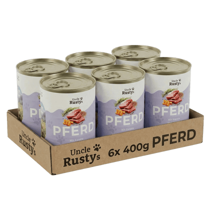 Pferd mit Karotte und Quinoa