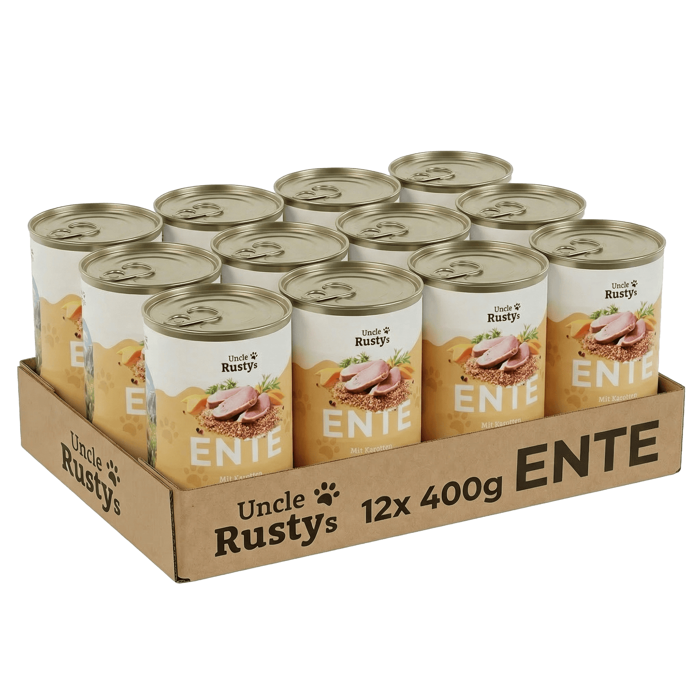 Ente mit Karotten und Hirse