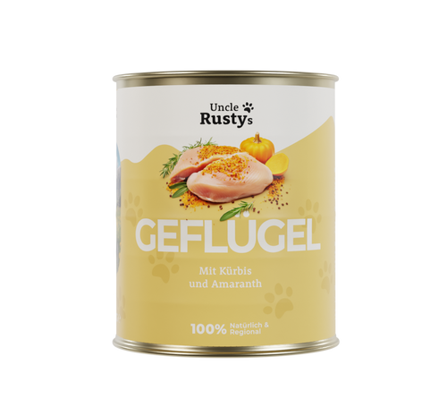Geflügel mit Kürbis & Amaranth