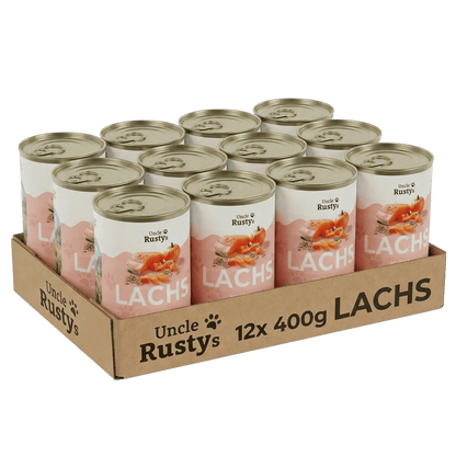 Lachs mit Kürbis, Haferkleie und Apfel