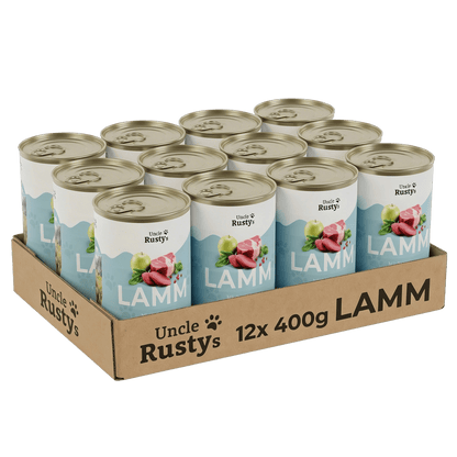 Lamm mit Rote Beete, Haferkleie und Apfel